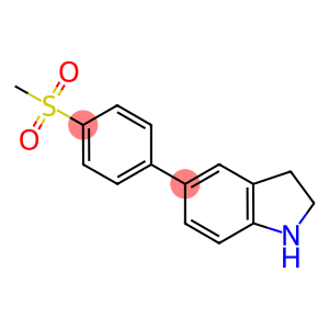 5-[4-(METHYLSULFONYL)PHENYL]INDOLINE