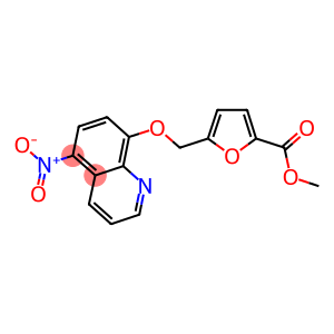 METHYL 5-([(5-NITRO-8-QUINOLINYL)OXY]METHYL)-2-FUROATE