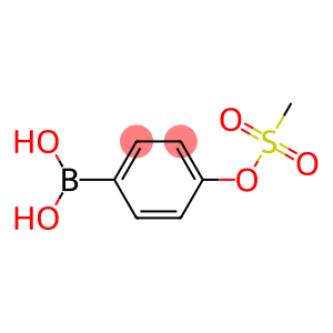 4-[(Methylsulphonyl)oxy]benzeneboronic acid