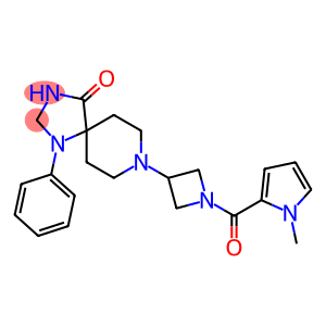 8-(1-[(1-METHYL-1H-PYRROL-2-YL)CARBONYL]AZETIDIN-3-YL)-1-PHENYL-1,3,8-TRIAZASPIRO[4.5]DECAN-4-ONE