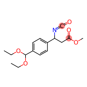 METHYL-3-ISOCYANATO-3-(4-BENZALDEHYDE DIETHYL ACETAL)PROPIONATE