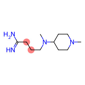 4-[methyl(1-methylpiperidin-4-yl)amino]butanimidamide