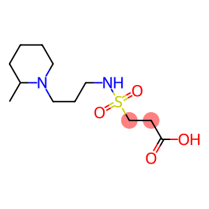 3-{[3-(2-methylpiperidin-1-yl)propyl]sulfamoyl}propanoic acid