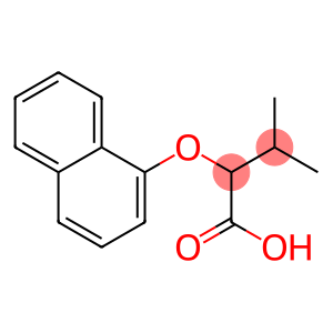 3-methyl-2-(naphthalen-1-yloxy)butanoic acid