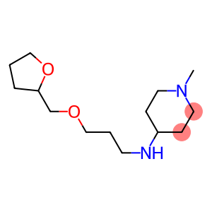 1-methyl-N-[3-(oxolan-2-ylmethoxy)propyl]piperidin-4-amine