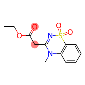 (4-METHYL-1,1-DIOXO-1,4-DIHYDRO-1LAMBDA6-BENZO[1,2,4]THIADIAZIN-3-YL)-ACETIC ACID ETHYL ESTER