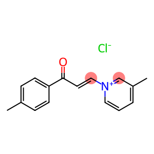 1-(4-METHYLPHENYL)-3-(3-METHYLPYRIDINIUM-1-YL)PROP-2-EN-1-ONE CHLORIDE