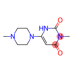 3-METHYL-6-(4-METHYLPIPERAZIN-1-YL)PYRIMIDINE-2,4(1H,3H)-DIONE