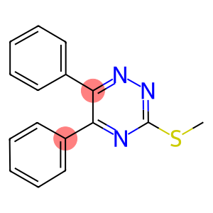 3-(METHYLSULFANYL)-5,6-DIPHENYL-1,2,4-TRIAZINE