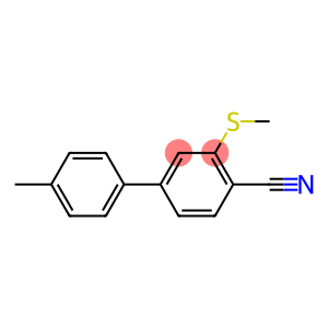 4'-METHYL-3-METHYLSULFANYL-BIPHENYL-4-CARBONITRILE