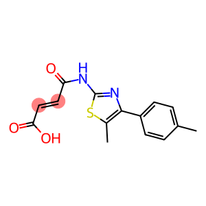 4-{[5-methyl-4-(4-methylphenyl)-1,3-thiazol-2-yl]amino}-4-oxo-2-butenoic acid