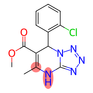 methyl 7-(2-chlorophenyl)-5-methyl-4,7-dihydrotetraazolo[1,5-a]pyrimidine-6-carboxylate