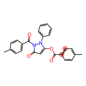 1-(4-methylbenzoyl)-5-oxo-2-phenyl-2,5-dihydro-1H-pyrazol-3-yl 4-methylbenzoate