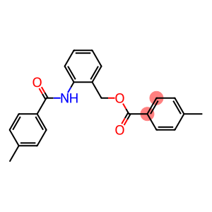 2-[(4-methylbenzoyl)amino]benzyl 4-methylbenzoate