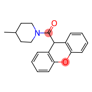 4-methyl-1-(9H-xanthen-9-ylcarbonyl)piperidine