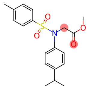 methyl {4-isopropyl[(4-methylphenyl)sulfonyl]anilino}acetate