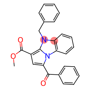 methyl 1-benzoyl-4-benzyl-4H-pyrrolo[1,2-a]benzimidazole-3-carboxylate