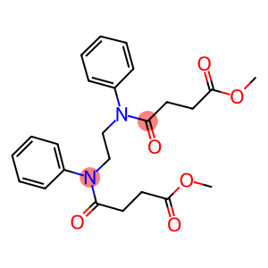 methyl 4-({2-[(4-methoxy-4-oxobutanoyl)anilino]ethyl}anilino)-4-oxobutanoate