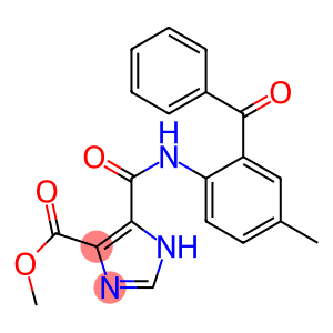 methyl 5-[(2-benzoyl-4-methylanilino)carbonyl]-1H-imidazole-4-carboxylate