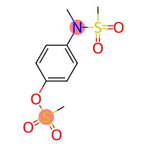 4-[methyl(methylsulfonyl)amino]phenyl methanesulfonate