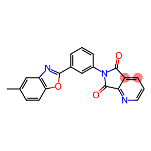 6-[3-(5-methyl-1,3-benzoxazol-2-yl)phenyl]-5H-pyrrolo[3,4-b]pyridine-5,7(6H)-dione
