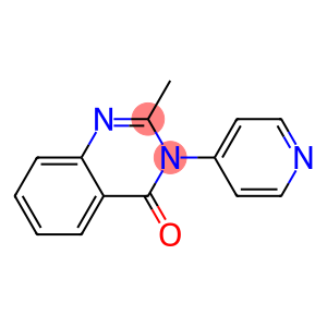 2-methyl-3-(4-pyridinyl)-4(3H)-quinazolinone