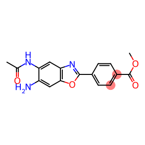 methyl 4-[5-(acetylamino)-6-amino-1,3-benzoxazol-2-yl]benzoate