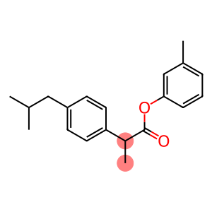 3-methylphenyl 2-(4-isobutylphenyl)propanoate