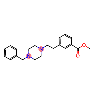 methyl 3-[2-(4-benzyl-1-piperazinyl)ethyl]benzoate