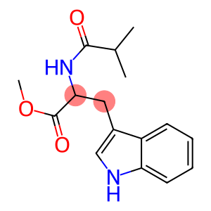 methyl 3-(1H-indol-3-yl)-2-(isobutyrylamino)propanoate