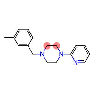 1-(3-methylbenzyl)-4-(2-pyridinyl)piperazine