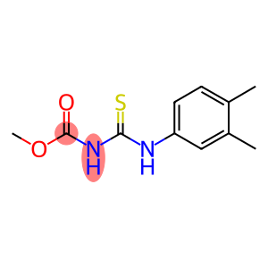 methyl (3,4-dimethylanilino)carbothioylcarbamate