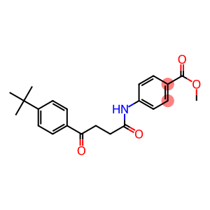 methyl 4-{[4-(4-tert-butylphenyl)-4-oxobutanoyl]amino}benzoate