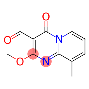 9-methyl-2-(methyloxy)-4-oxo-4H-pyrido[1,2-a]pyrimidine-3-carbaldehyde