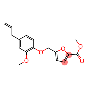 methyl 5-[(4-allyl-2-methoxyphenoxy)methyl]-2-furoate