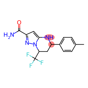 5-(4-methylphenyl)-7-(trifluoromethyl)-4,5,6,7-tetrahydropyrazolo[1,5-a]pyrimidine-2-carboxamide