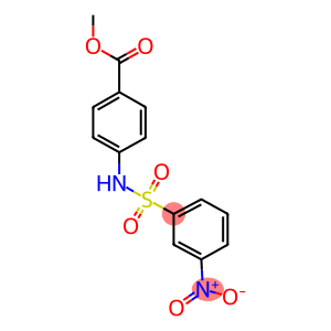 methyl 4-[({3-nitrophenyl}sulfonyl)amino]benzoate