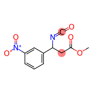 METHYL-3-ISOCYANATO-3-(3-NITROPHENYL) PROPIONATE