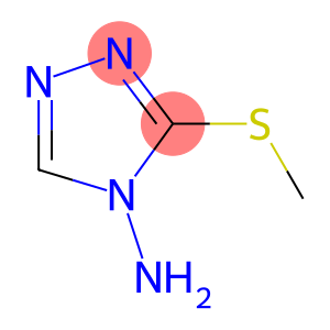 3-(METHYLSULFANYL)-4H-1,2,4-TRIAZOL-4-AMINE