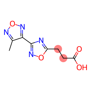 3-[3-(4-METHYL-1,2,5-OXADIAZOL-3-YL)-1,2,4-OXADIAZOL-5-YL]PROPANOIC ACID