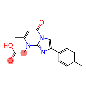 (7-METHYL-5-OXO-2-P-TOLYL-5H-IMIDAZO[1,2-A]PYRIMIDIN-8-YL)-ACETIC ACID