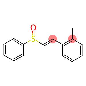 2-(2-METHYLPHENYL)VINYL PHENYL SULFOXIDE