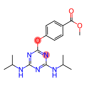 METHYL 4-{[4,6-BIS(ISOPROPYLAMINO)-1,3,5-TRIAZIN-2-YL]OXY}BENZOATE