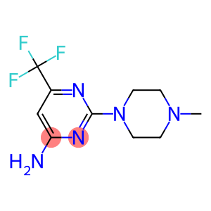 2-(4-Methylpiperazin-1-yl)-6-(trifluoromethyl)pyrimidin-4-amine