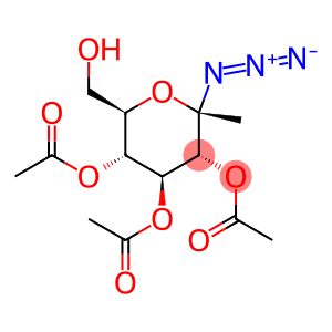 Methyl(2,3,4-tri-O-acetyl-b-D-glucopyranosyl)azide