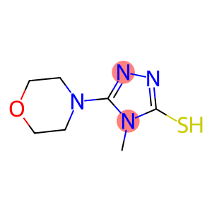 4-methyl-5-morpholin-4-yl-4H-1,2,4-triazole-3-thiol