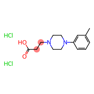 3-[4-(3-methylphenyl)piperazin-1-yl]propanoic acid dihydrochloride