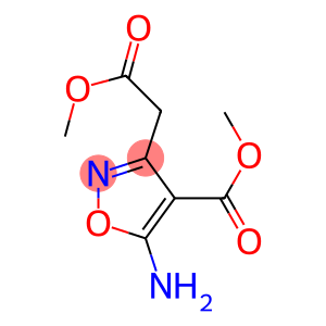 methyl 5-amino-3-(2-methoxy-2-oxoethyl)isoxazole-4-carboxylate