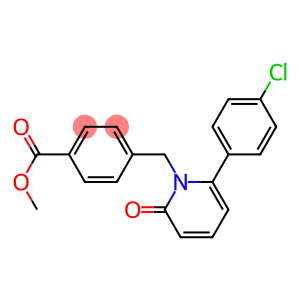 methyl 4-{[2-(4-chlorophenyl)-6-oxo-1(6H)-pyridinyl]methyl}benzenecarboxylate