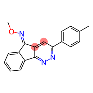 3-(4-methylphenyl)-5H-indeno[1,2-c]pyridazin-5-one O-methyloxime